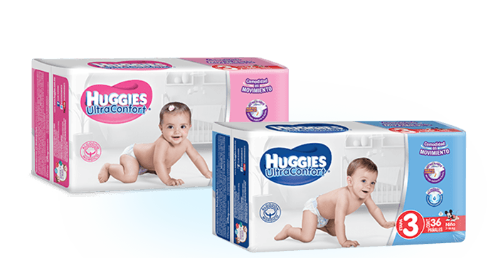 Pañales para bebé Huggies® UltraConfort®