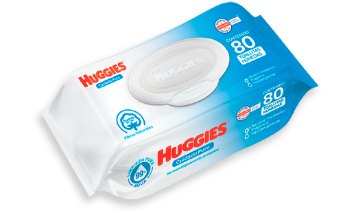 Toallitas Huggies Cuidado Puro